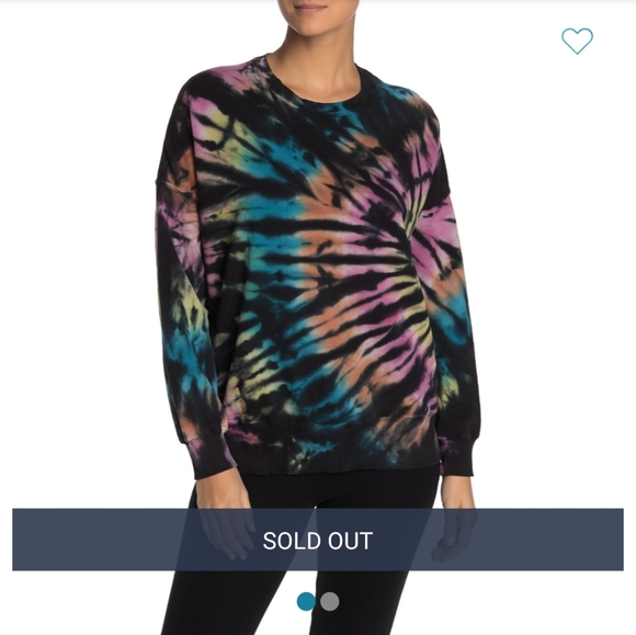 arx lab tie dye sweatshirt